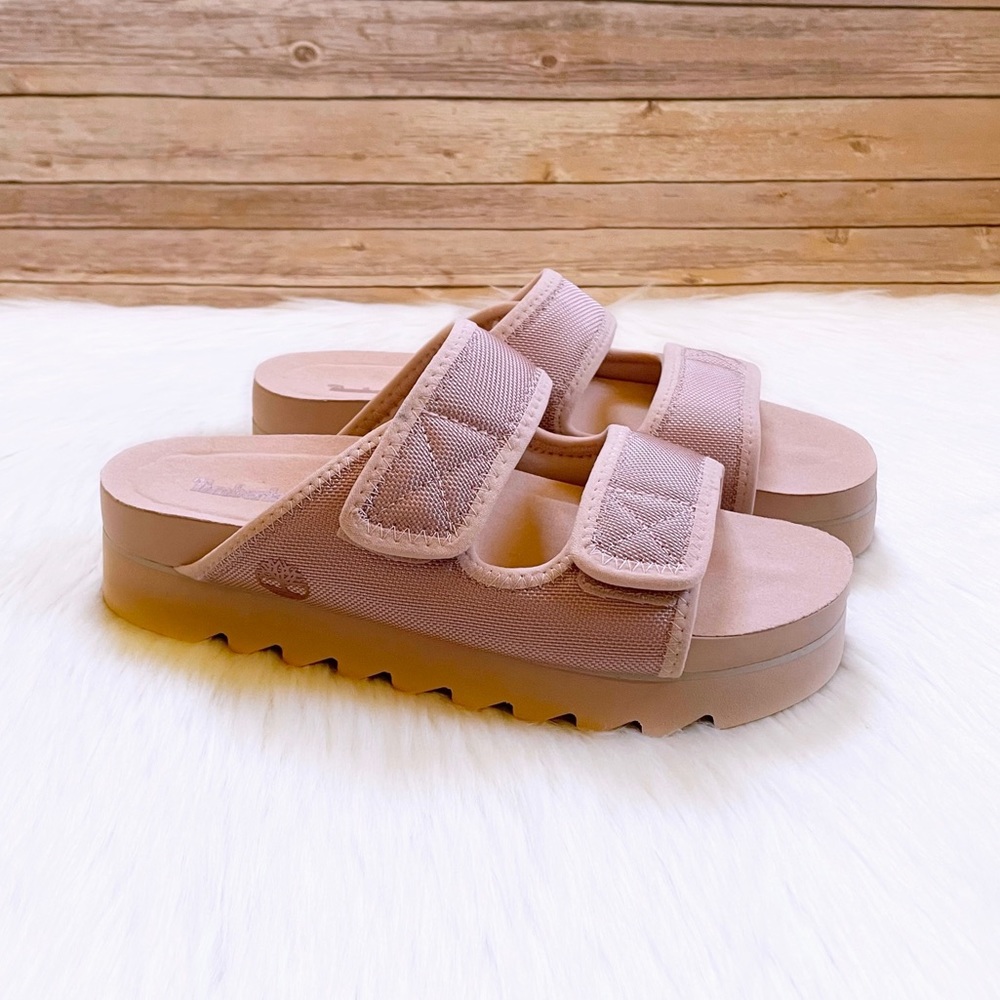 Timberland Women’s Santa Monica Sunrise Light Pink Slide Sandals